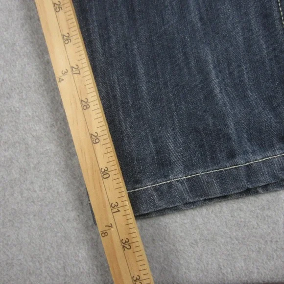 VINTAGE Southpole Jeans Mens 36 Blue Baggy Skater Hip Hop‎ Yellow Tab Y2K 90s